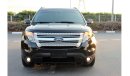 Ford Explorer 2013/ XLT/ TOP SPECS/ GCC/ 100% ORIGINAL PAINT  ALL SERVICE DONE