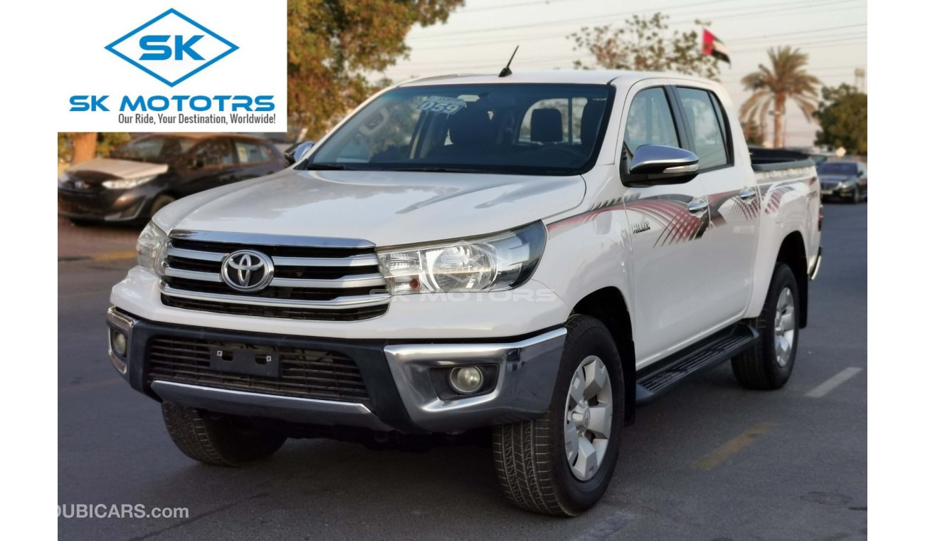 تويوتا هيلوكس 2.7L Petrol, M/T, 4WD, CD Player, Rear A/C, Power Windows (LOT # 3582)