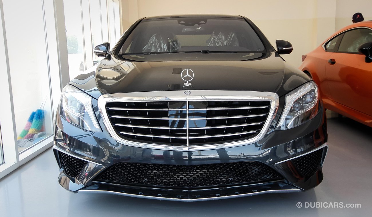 Mercedes-Benz S 550 With S63 AMG body kit