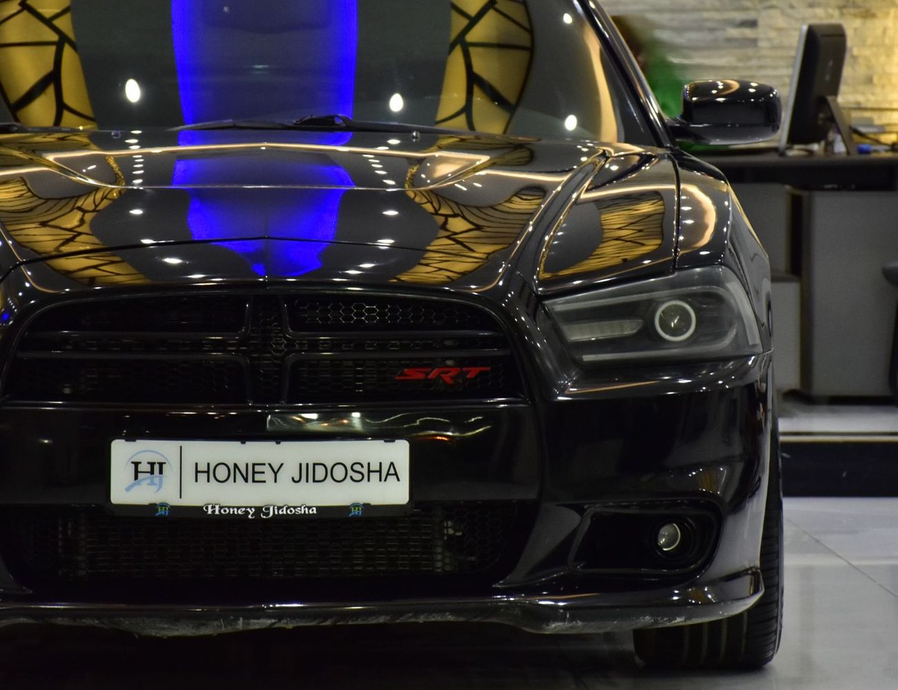 دودج تشارجر EXCELLENT DEAL for our Dodge Charger SRT8 ( 2013 Model ) in Black Color GCC Specs