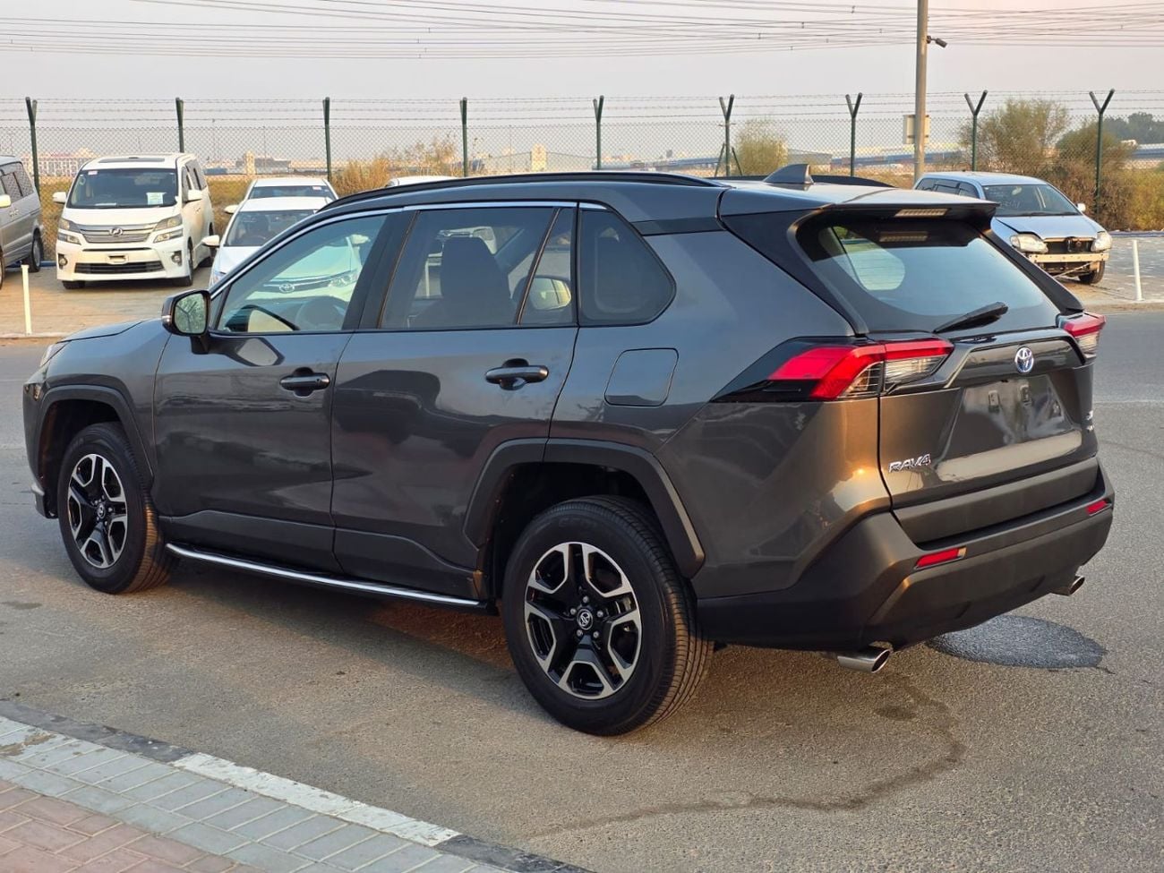 Toyota RAV4 XLE HEV 2025 Model hybrid engine Sunroof , Push button , leather seats and low mileage 6519 onlye