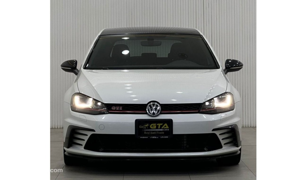 فولكس واجن جولف 2017 Volkswagen GTI Clubsport, May 2024 AAA Warranty, Full Service History, GCC