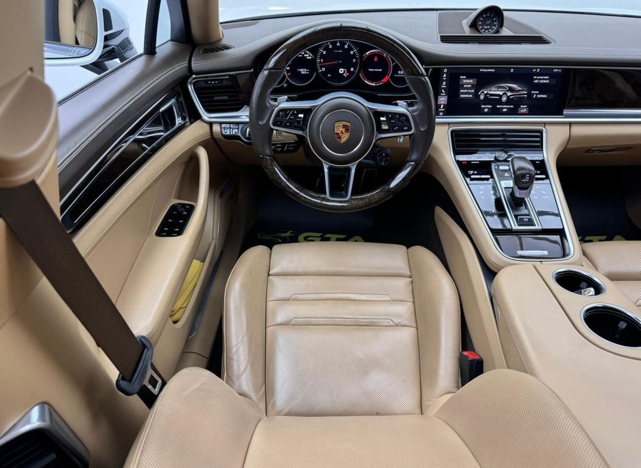 Porsche Panamera 4S 2.9L 2018 Porsche Panamera 4S, Full Porsche Service History, Sport Chrono Package, GCC