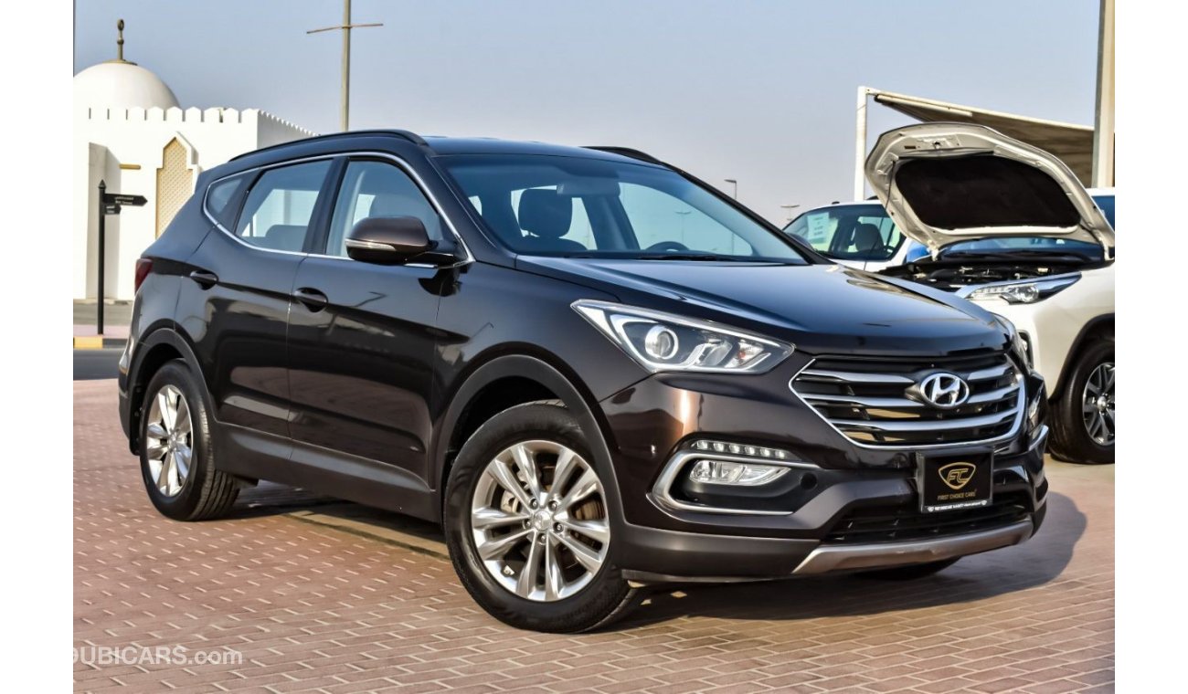 هيونداي سانتا في 1090 PER MONTH | HYUNDAI SANTA FE SE | 0% DOWNPAYMENT | IMMACULATE CONDITION