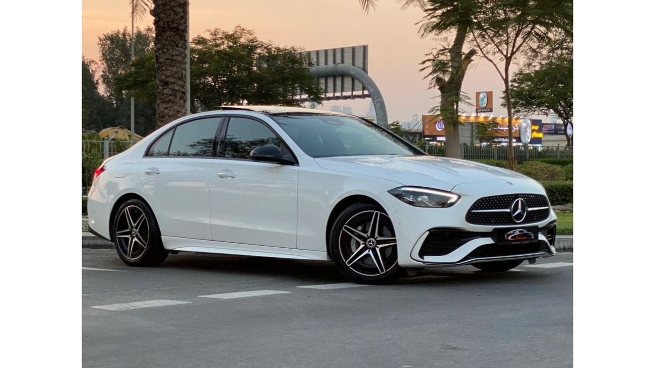 Mercedes-Benz C 200 MERCEDES C200 2024 AMG PACKAGE - 5 YEARS WARRANTY AND SERVICE CONTRACT FROM GARGASH