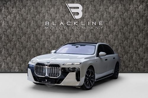 BMW 760i XDRIVE MASTERCLASS M SPORT PACKAGE BUY NOW, PAY 2027 | THE BLACKLINE STANDARD | 2029 BMW Warranty + Service Contract, GCC