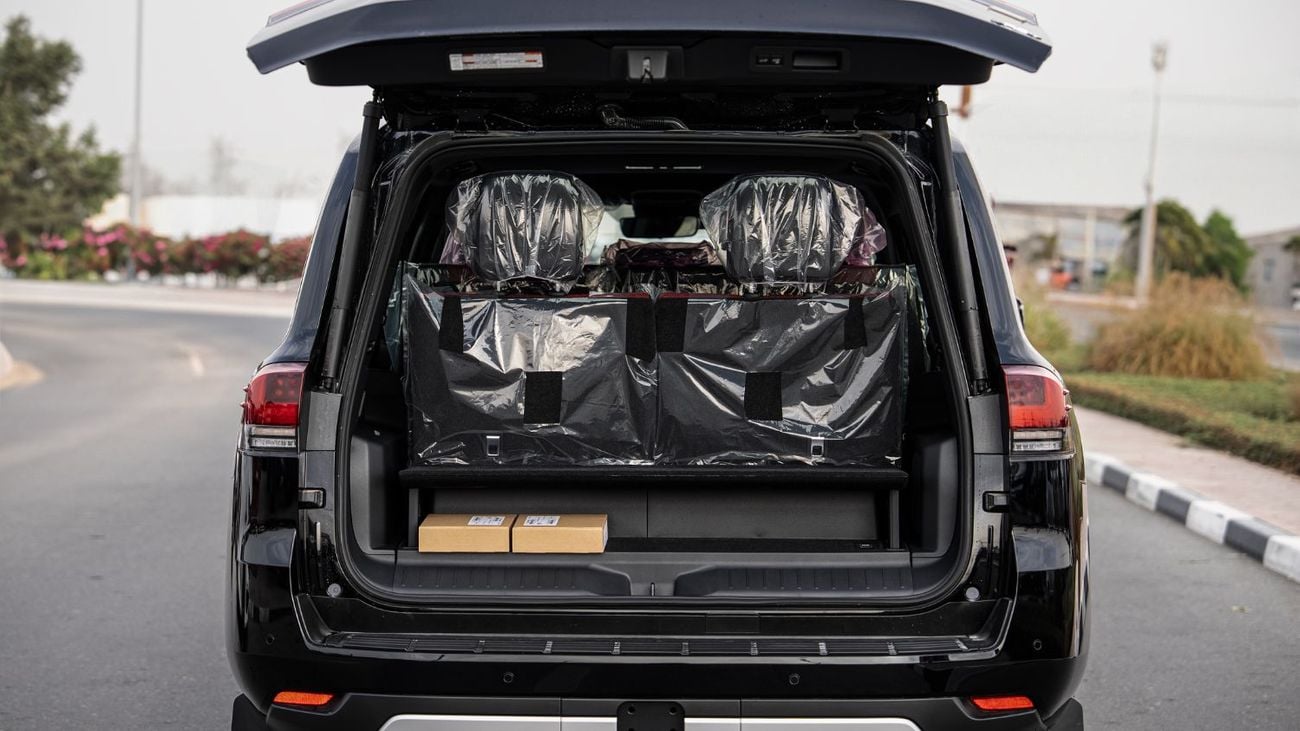 تويوتا لاند كروزر GRS 3.5L - Attitude Black Inside Maroon | Export Only