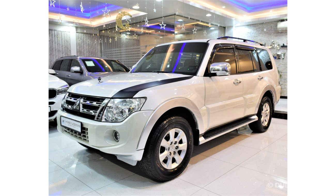 Mitsubishi Pajero VERY LOW MILEAGE and PERFECT CONDITION! Mitsubishi Pajero GLS V6 2014 Model!! in White Color! GCC