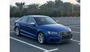 Audi S3 MODEL 2016 GCC CAR PERFECT CONDITION INSIDE AND OUTSIDE FULL OPTION SUN ROOF