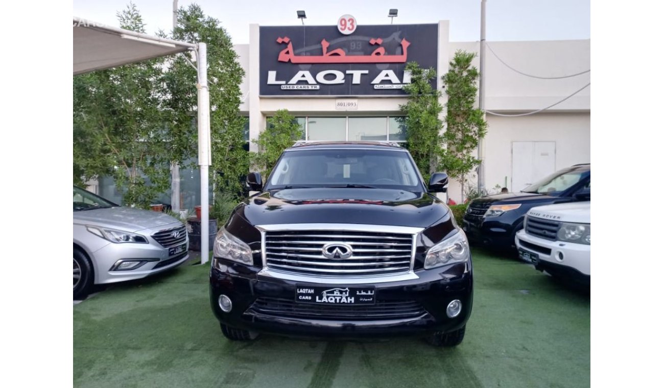 Infiniti QX56 The number one import is a leather hatch, rim sensors, cruise control, and five cameras that do not