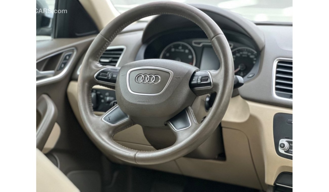 Audi Q3 MODEL 2013 GCC CAR PERFECT CONDITION INSIDE AND OUTSIDE