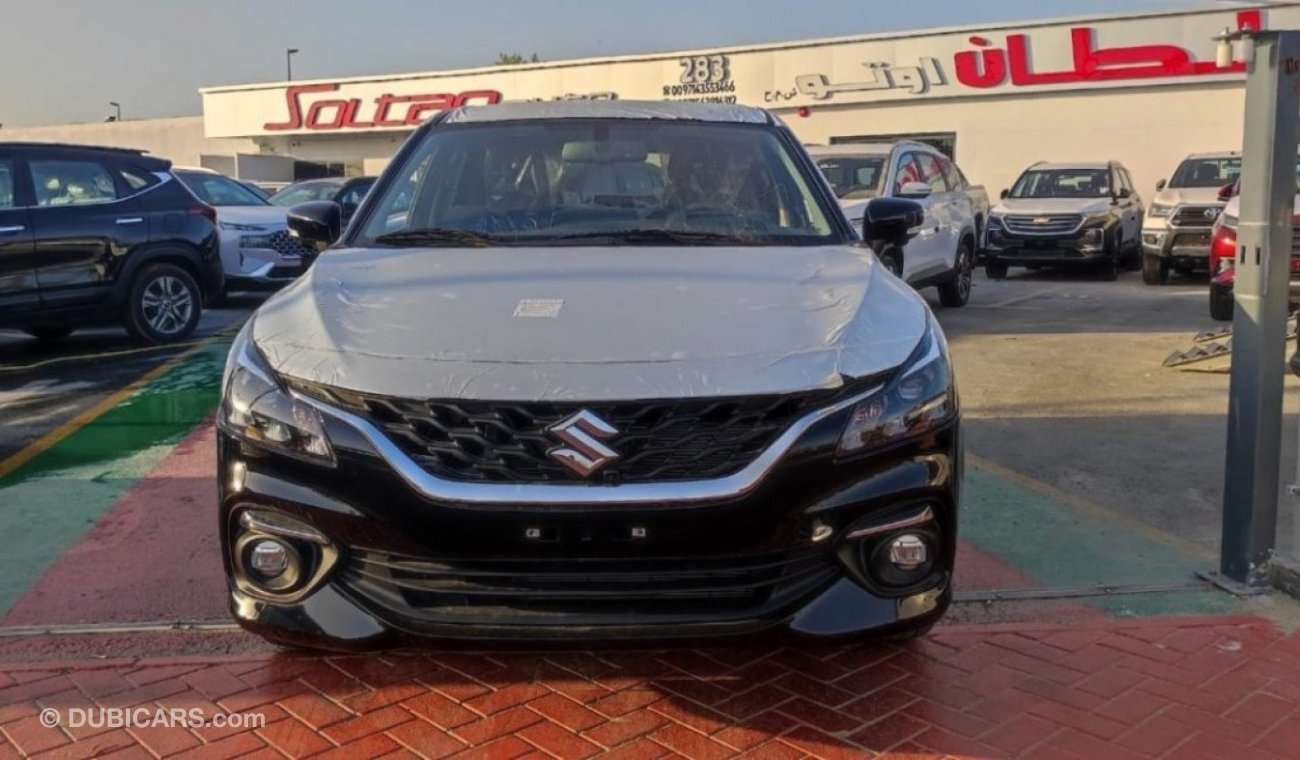 Suzuki Baleno Full Option black color 1.5L Petrol A/T 4X2 FWD 360 camera and Heads up display