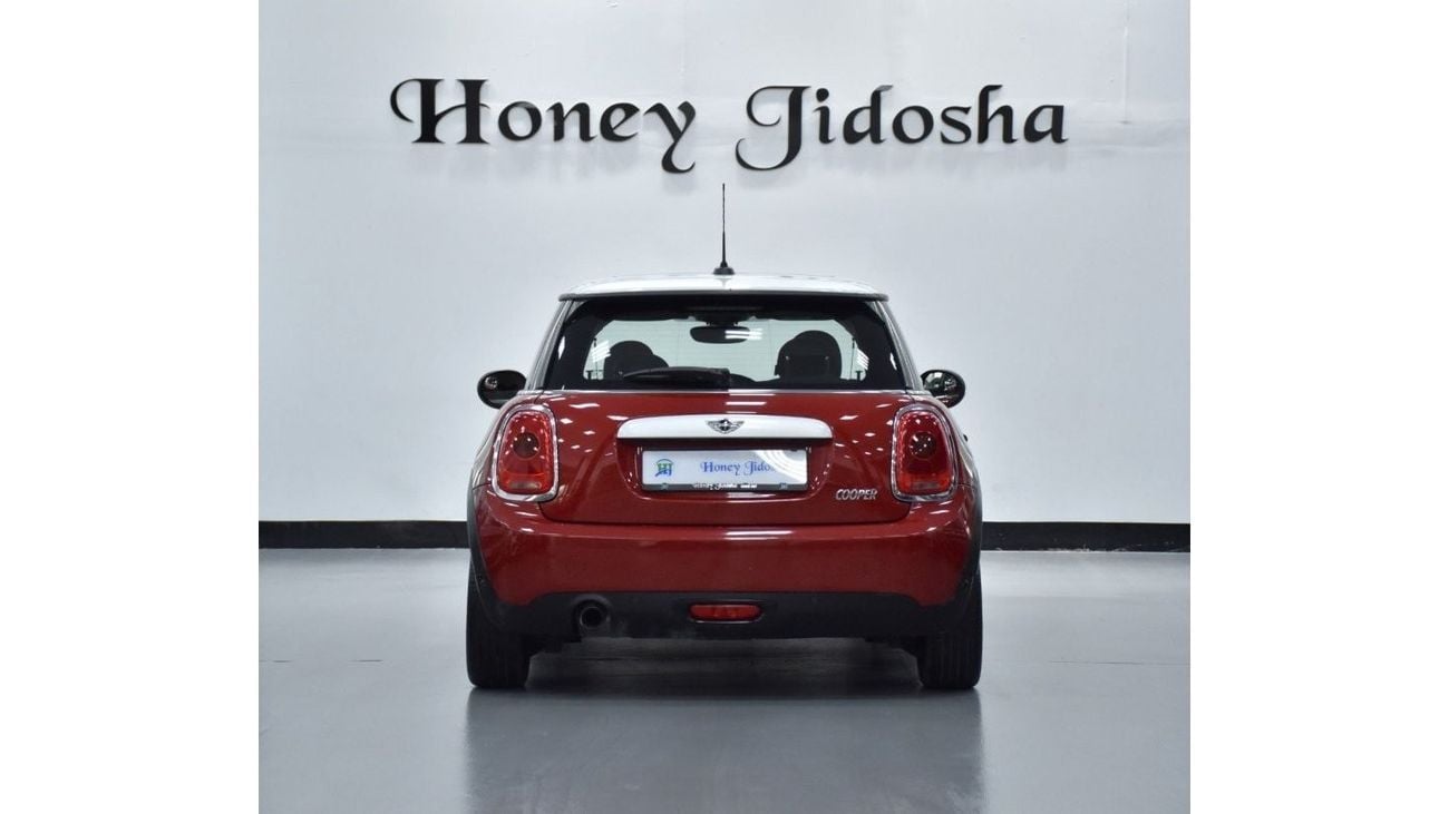 Mini Cooper EXCELLENT DEAL for our Mini Cooper ( 2015 Model ) in Red Color GCC Specs