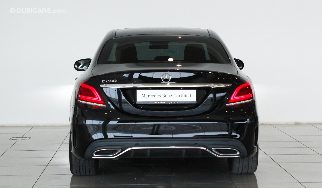 Mercedes-Benz C200 SALOON / Reference: VSB 31196 Certified Pre-Owned with up to 5 YRS SERVICE PACKAGE!!!
