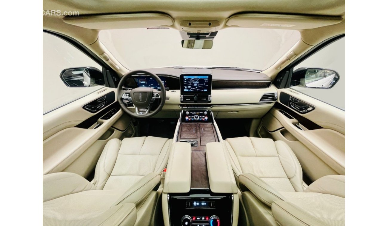 Lincoln Navigator Reserve AL TAYER CAR + SPECIAL INTERIOR + PEARL WHITE / GCC / 2019 / UNLIMITED MILEAGE WARRANTY / 2,