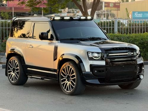 Land Rover Defender P400 90 X 3.0L (6 Seater) GCC SPEC UNDER WARRANTY NEAT AND CLEAN