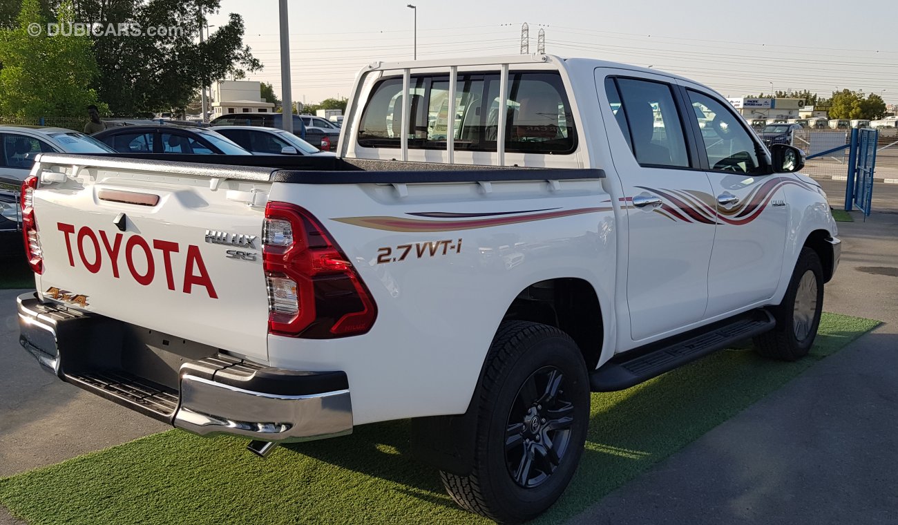 تويوتا هيلوكس TOYOTA HILUX 2.7L HI 4X4 D/C A/T PTR