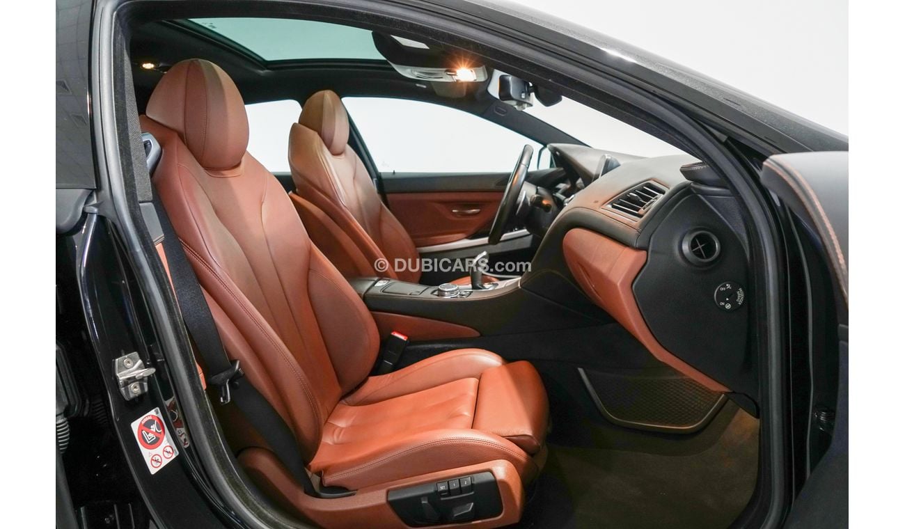 بي أم دبليو 640i 2016 BMW 640i M-Sport Gran Coupe / Extended BMW Warranty & Service Pack