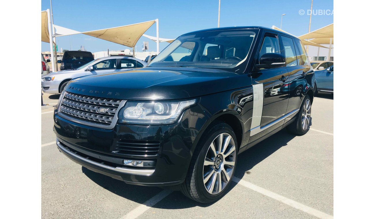 Land Rover Range Rover Supercharged سياره نظيفه جدا بدون حوادث بحاله ممتاذه ضمان شاسيه جير ماكينه