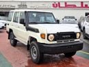 تويوتا لاند كروزر 70 Toyota Land Cruiser 76 4.2l M/T Diesel 4WD Whitout Def Lock , Fog light White Color 2025 Model