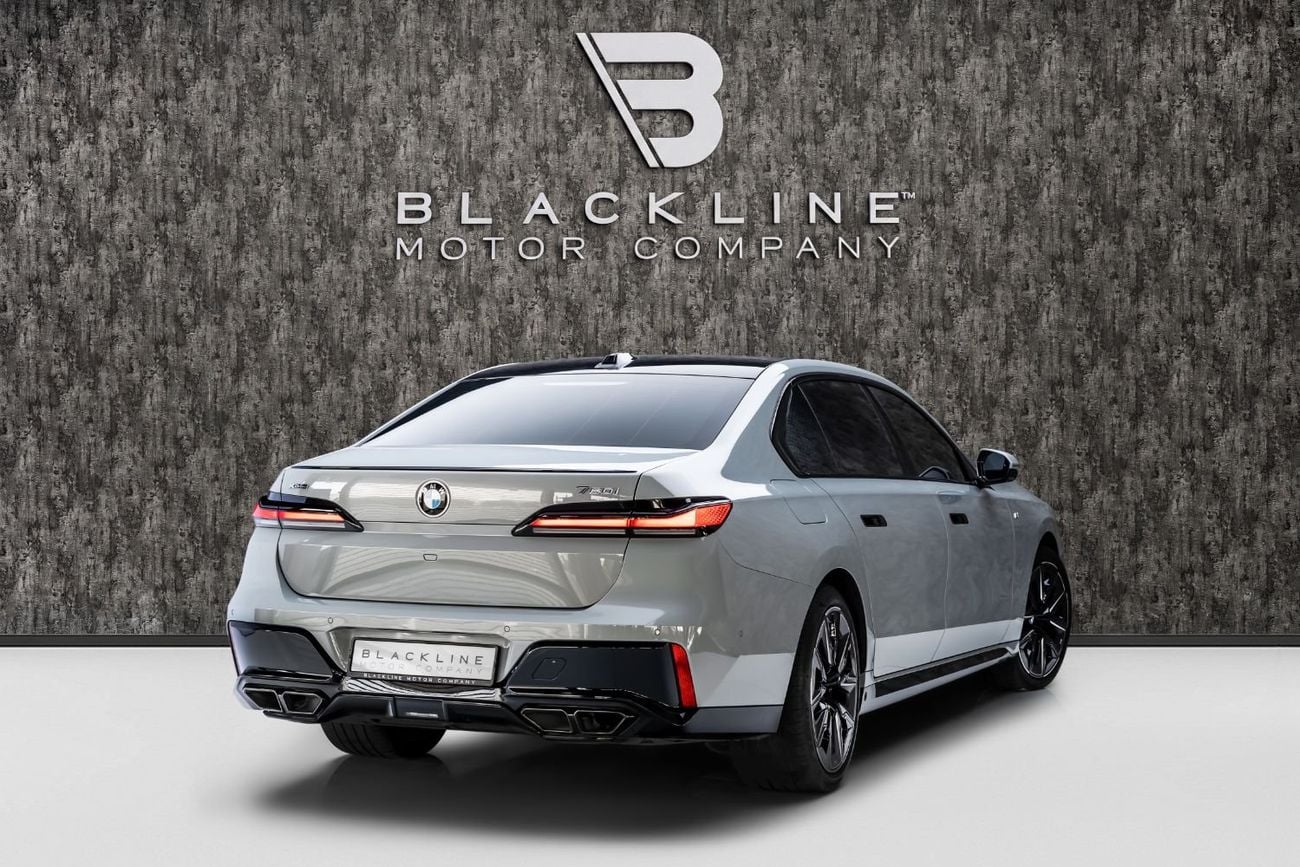 BMW 760i XDRIVE MASTERCLASS M SPORT PACKAGE BUY NOW, PAY 2027 | THE BLACKLINE STANDARD | 2030 BMW Warranty + Service Contract, GCC