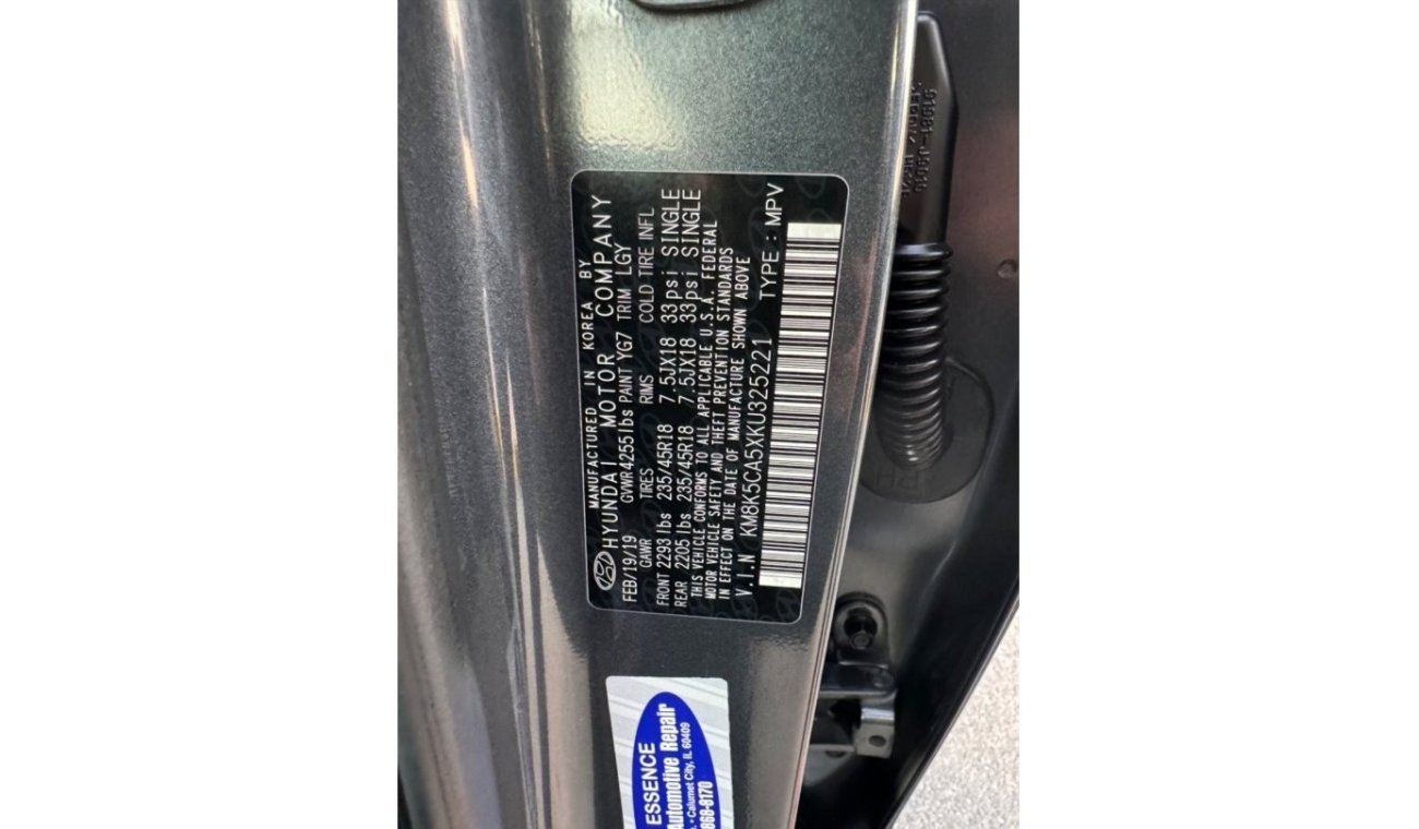 Hyundai Kona 2019 ULTIMATE 1.6 CC Turbo Engine 4x4 USA IMPORTED