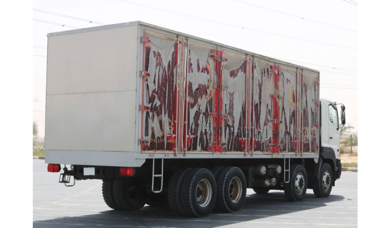 Hino 700 2010 | BRAND NEW l HINO 700 SERIES 4041 8X4 | 12Ton RIGID TRUCK WITH DRY BOX | GCC SPECS