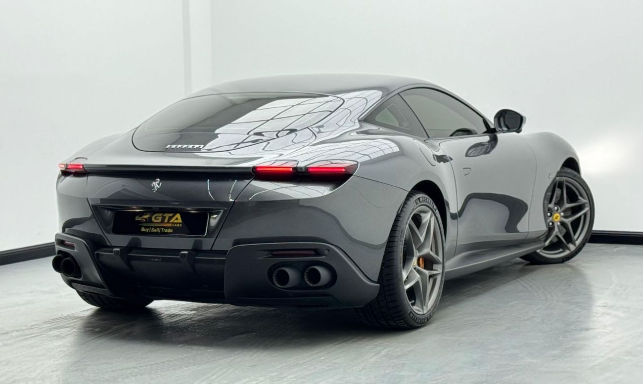 Ferrari Roma 2022 Ferrari Roma, 2027 Agency Warranty & 2029 Agency Service Contract, Agency FSH, GCC