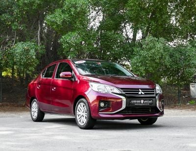 Mitsubishi Attrage GLX Base 1.2L Mitsubishi Attrage 1.2L 2022 GCC   accident-free Excellent Condition 462 AED Monthly