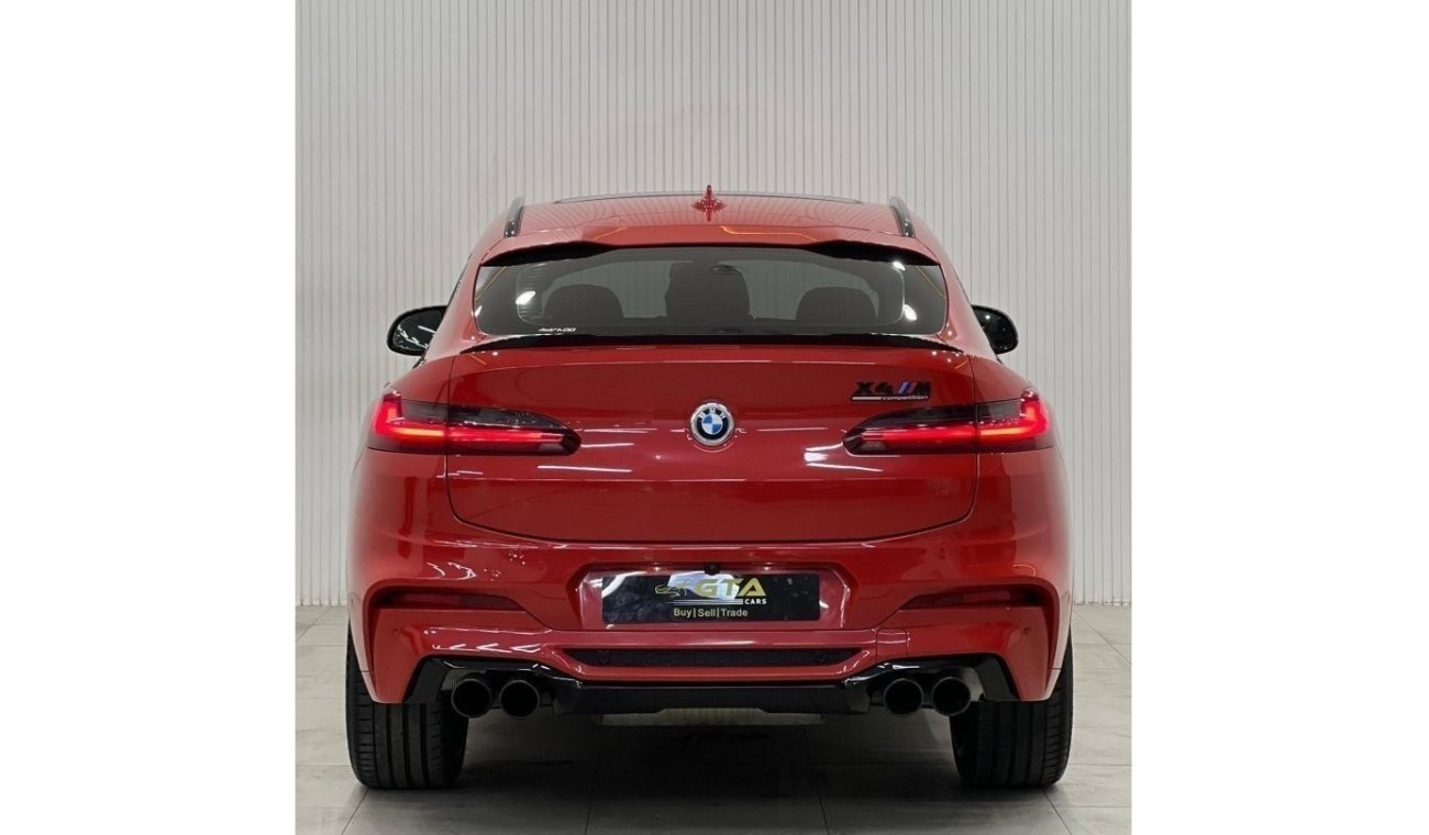 بي أم دبليو X4 2020 BMW X4M Competition, Warranty, November 2024 BMW Service Pack, Full Options, GCC