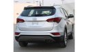 Hyundai Santa Fe HYUNDAI SANTAFE 2018 GCC SILVER 2.4 EXCELLENT CONDITION WITHOUT ACCIDENT