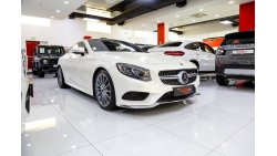Mercedes-Benz S 500 Coupe 4Matic (2017) (GCC SPEC) UNDER WARRANTY AND SERVICE CONTRACT - VERY LOW MILEAGE [ GREAT DEAL!! ]