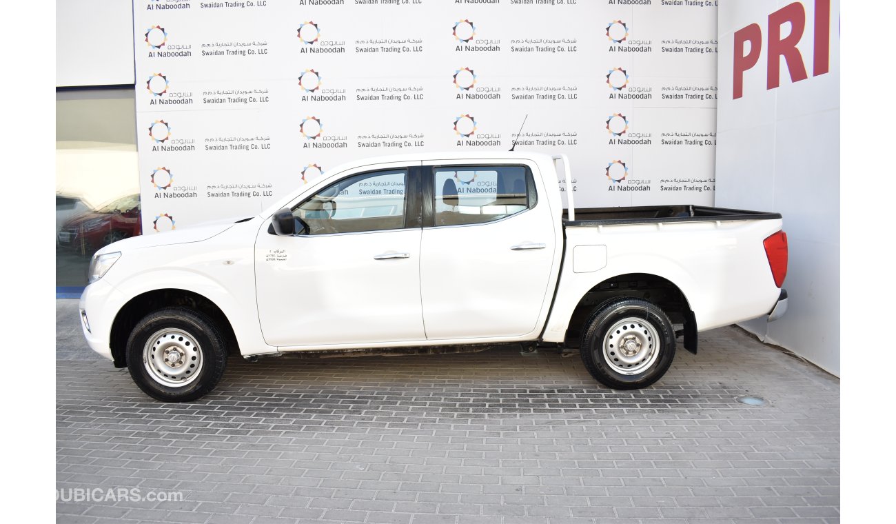 Nissan Navara AED 1232 PM | 0% DP | 2.5L SE  AUTO GCC WARRANTY