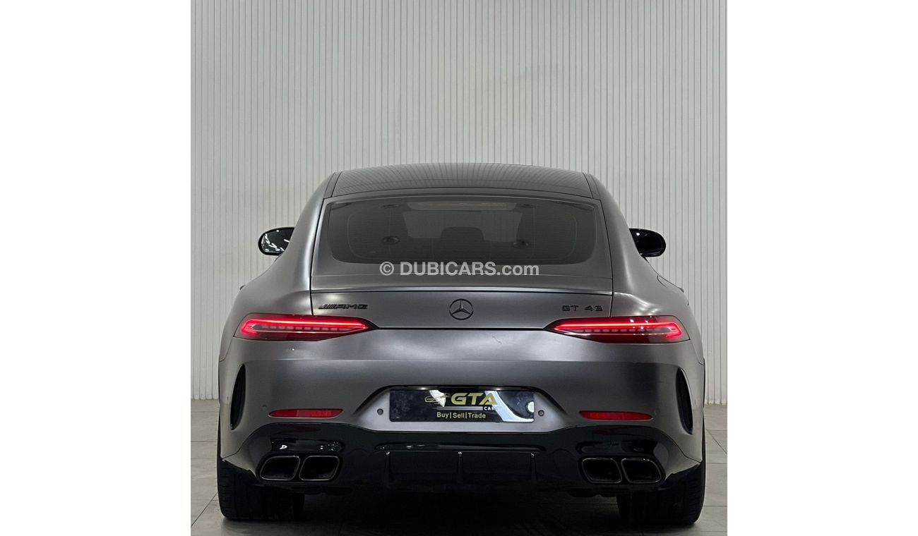 Mercedes-Benz AMG GT 43 2019 Mercedes Benz GT43 AMG 4Matic, OCT 2024 MB Warranty + Service Pack, Low Kms, GCC