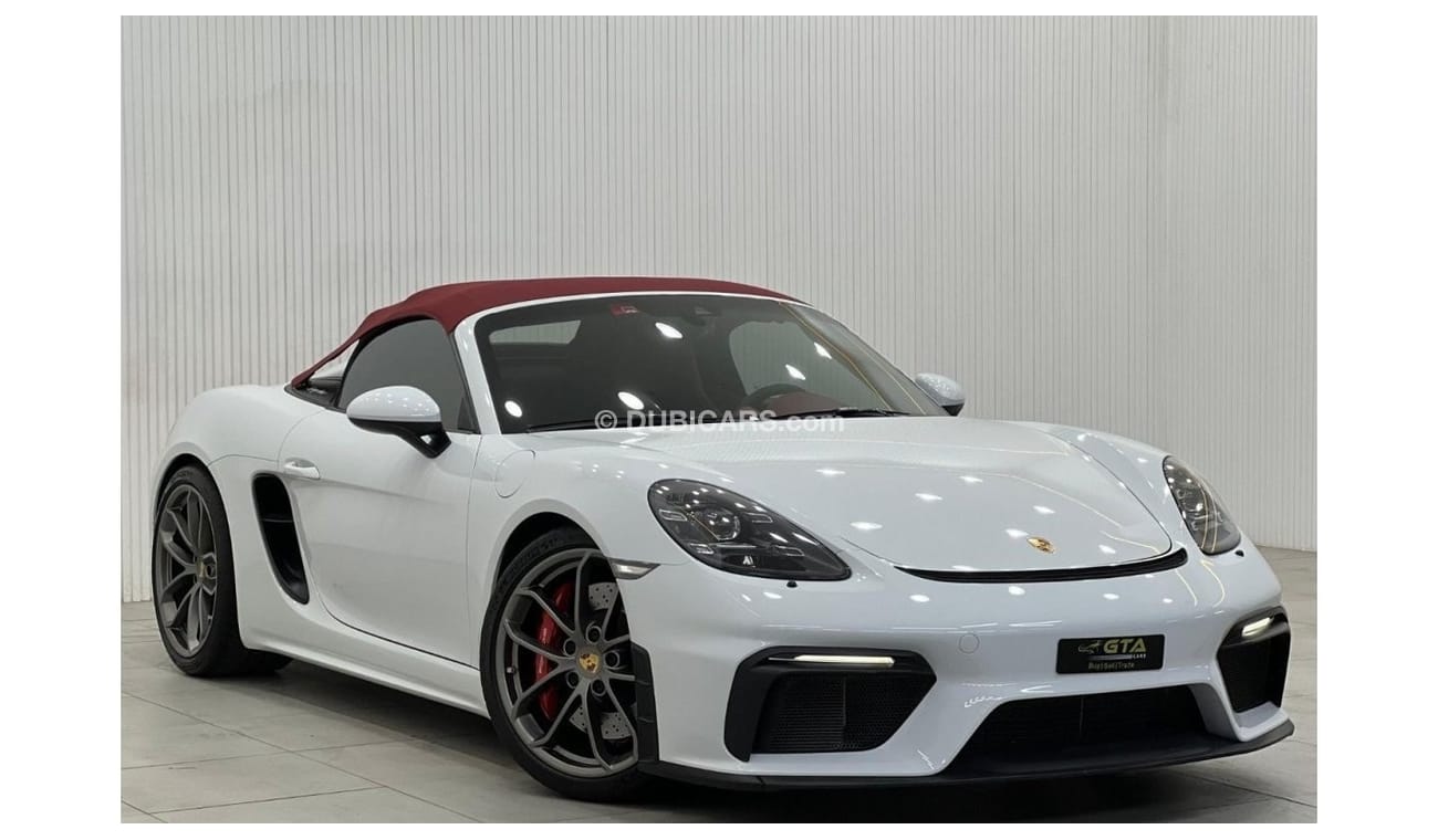Porsche 718 Spyder 2020 Porsche 718 Spyder Manual, Feb 2026 Porsche Warranty, Full Porsche Service History, GCC