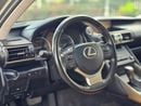 Lexus IS300 Premier GCC 2020 FULL OPTION UNDER WARRANTY V4 TWIN TURBO