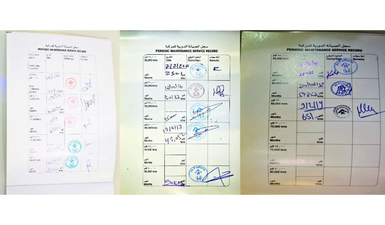 Honda Crosstour (FULL SERVICE HISTORY ) Honda CrossTour 2012 Model!! in Green Color! GCC Specs