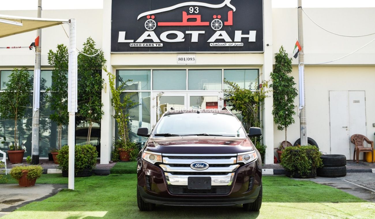 Ford Edge Gulf without accidents No. 2, burgundy, inside beige, without accidents, cruise control, rear wing c