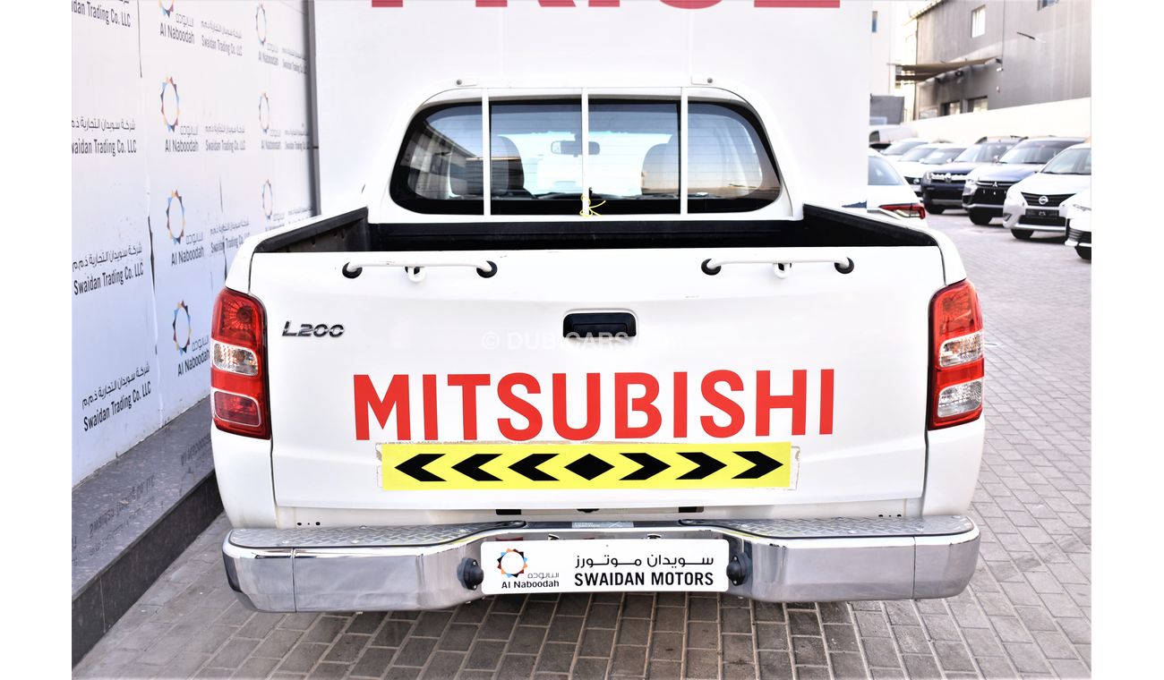 Mitsubishi L200 AED 978 PM | 2.4L GLS GCC DEALER WARRANTY