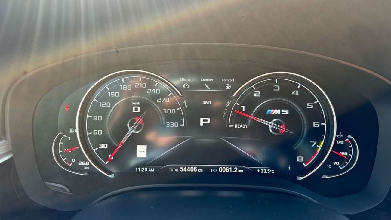 بي أم دبليو M5 STD BMW 5 Series M5 2018 مواصفات الأوروبية