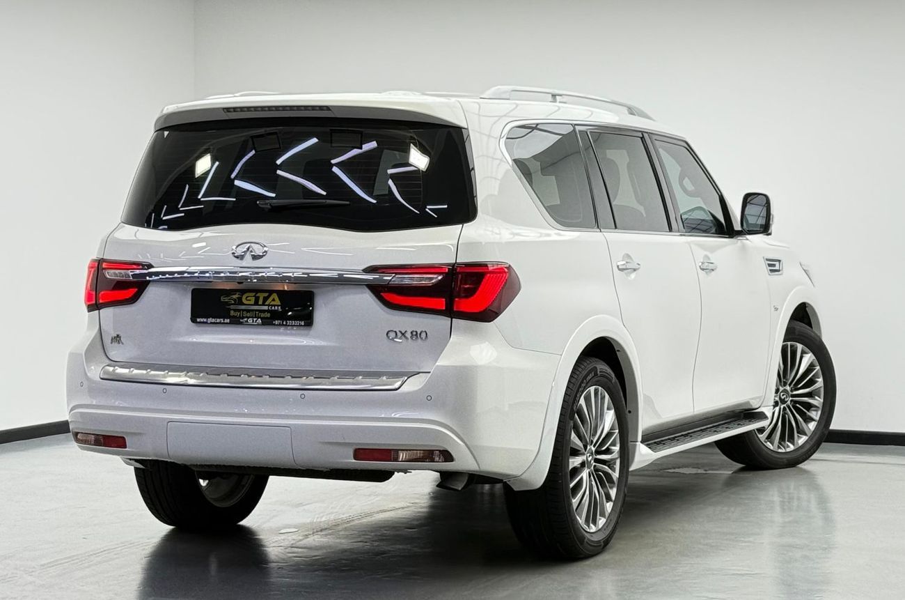 إنفينيتي QX80 2020 Infiniti QX80 Sensory, Warranty, Full Service History, Excellent Condition, Low Km, GCC