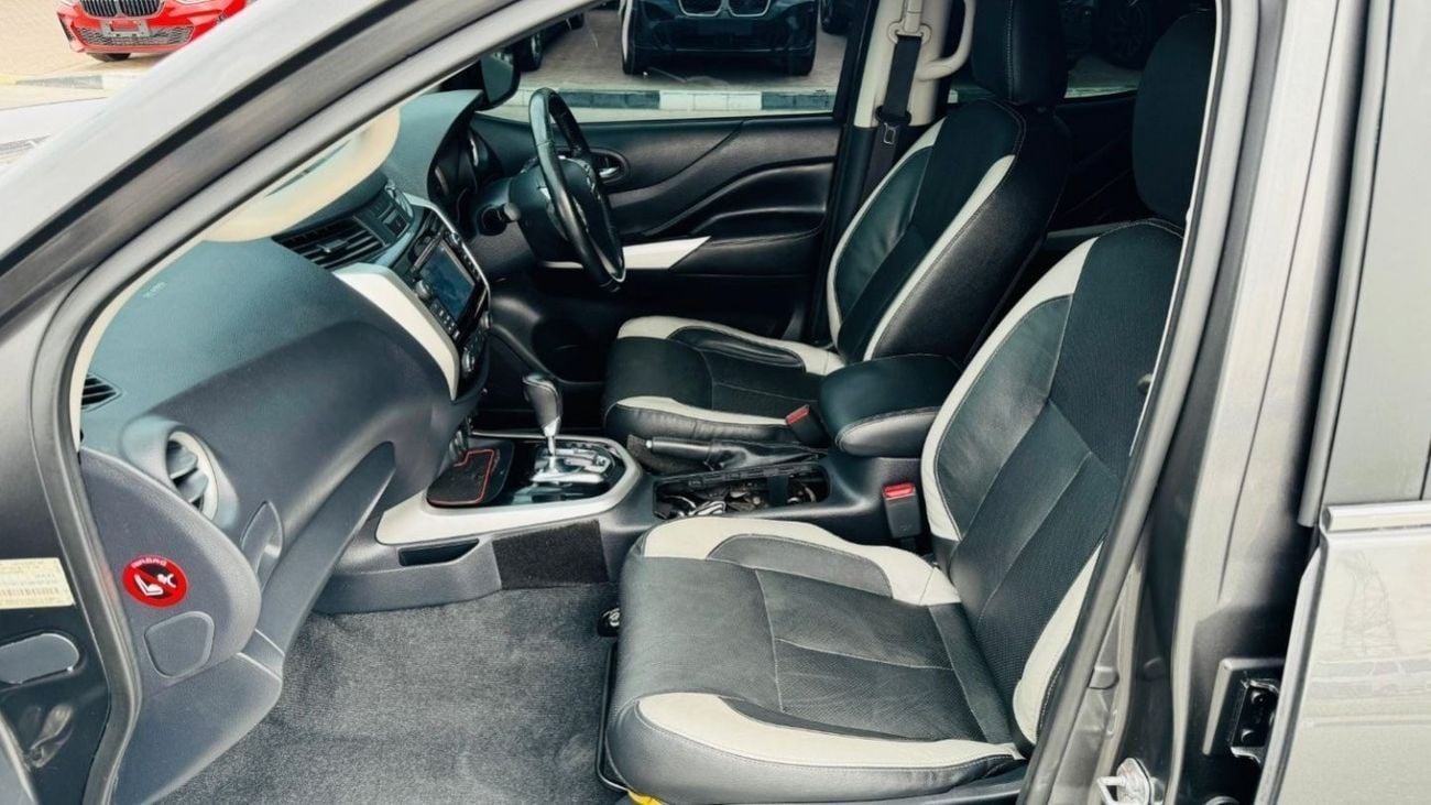 Nissan Navara PREMIUM SPORTS BAR WITH BASKET AND LED LIGHTS | 4 x 4 | PREMIUM TWO TONE LEATHER SEATS | RHD | 2017