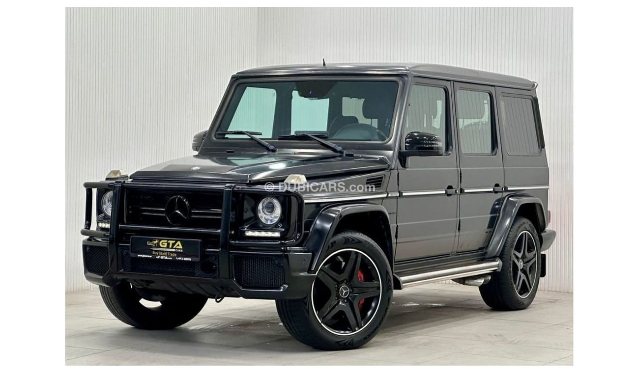 Mercedes-Benz G 63 AMG 2014 Mercedes Benz G63 AMG Black Edition, Service History, Excellent Condition, GCC
