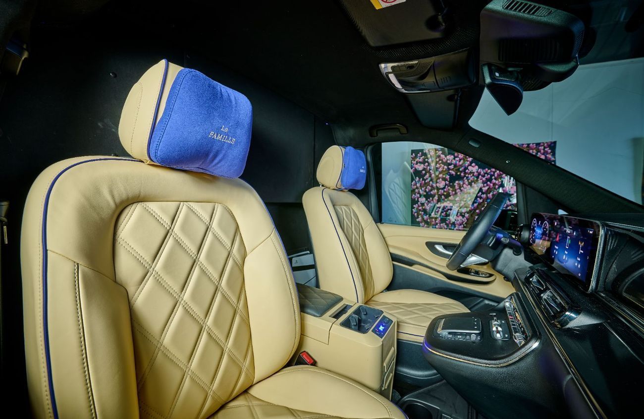 Mercedes-Benz V 300 2026 “LA FAMILLE” – Handcrafted by ROYAL CUSTOMS in Dubai (5 Year Warranty)