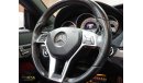 مرسيدس بنز E 250 2015 Mercedes E-250 Cabriolet, Warranty, Full Service History, GCC, Low Kms