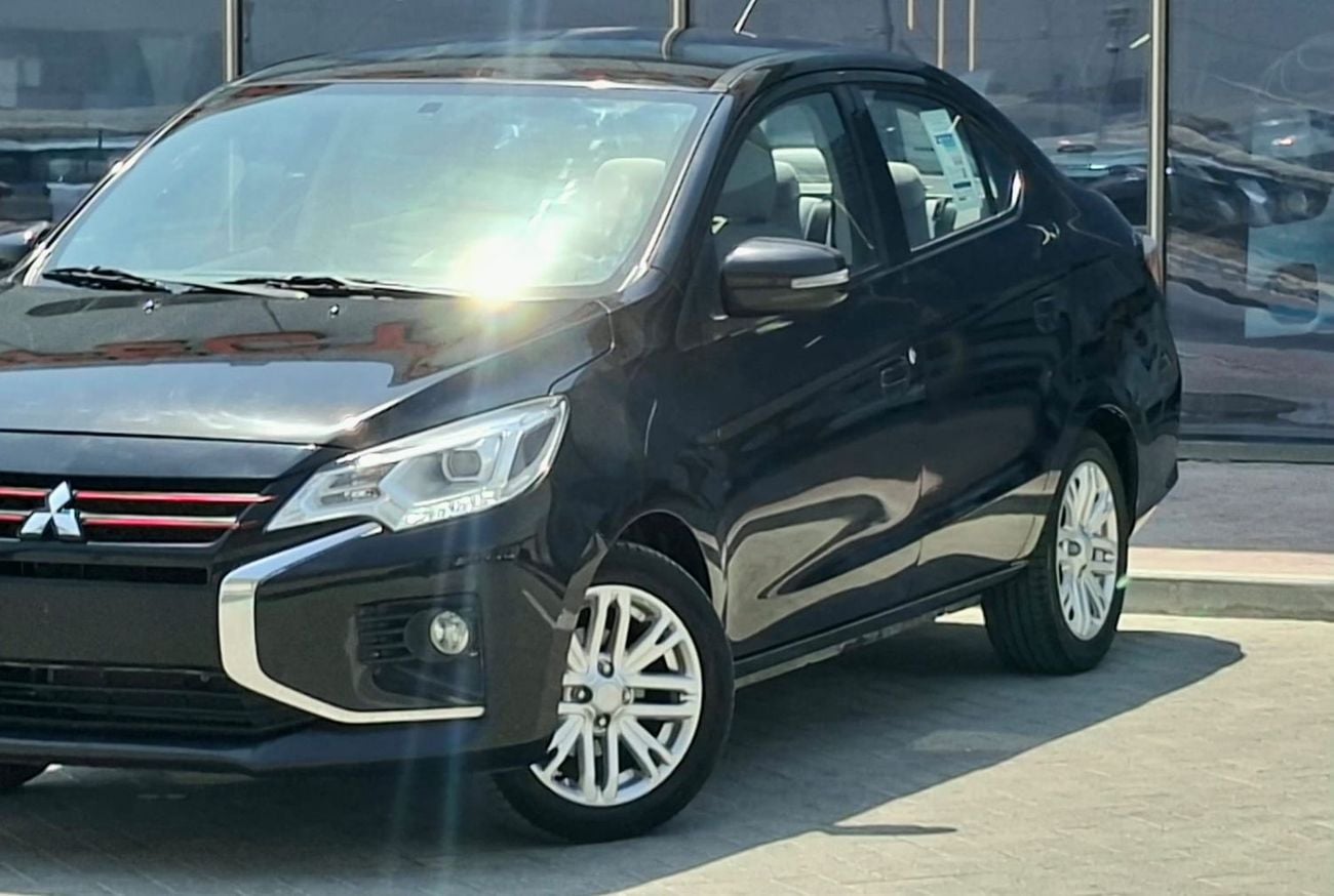 Mitsubishi Attrage GLX HIGHLINE GLX TOPLINE TRIM 1.2L GCC , ACCIDENT FREE, (423/-MONTHLY)