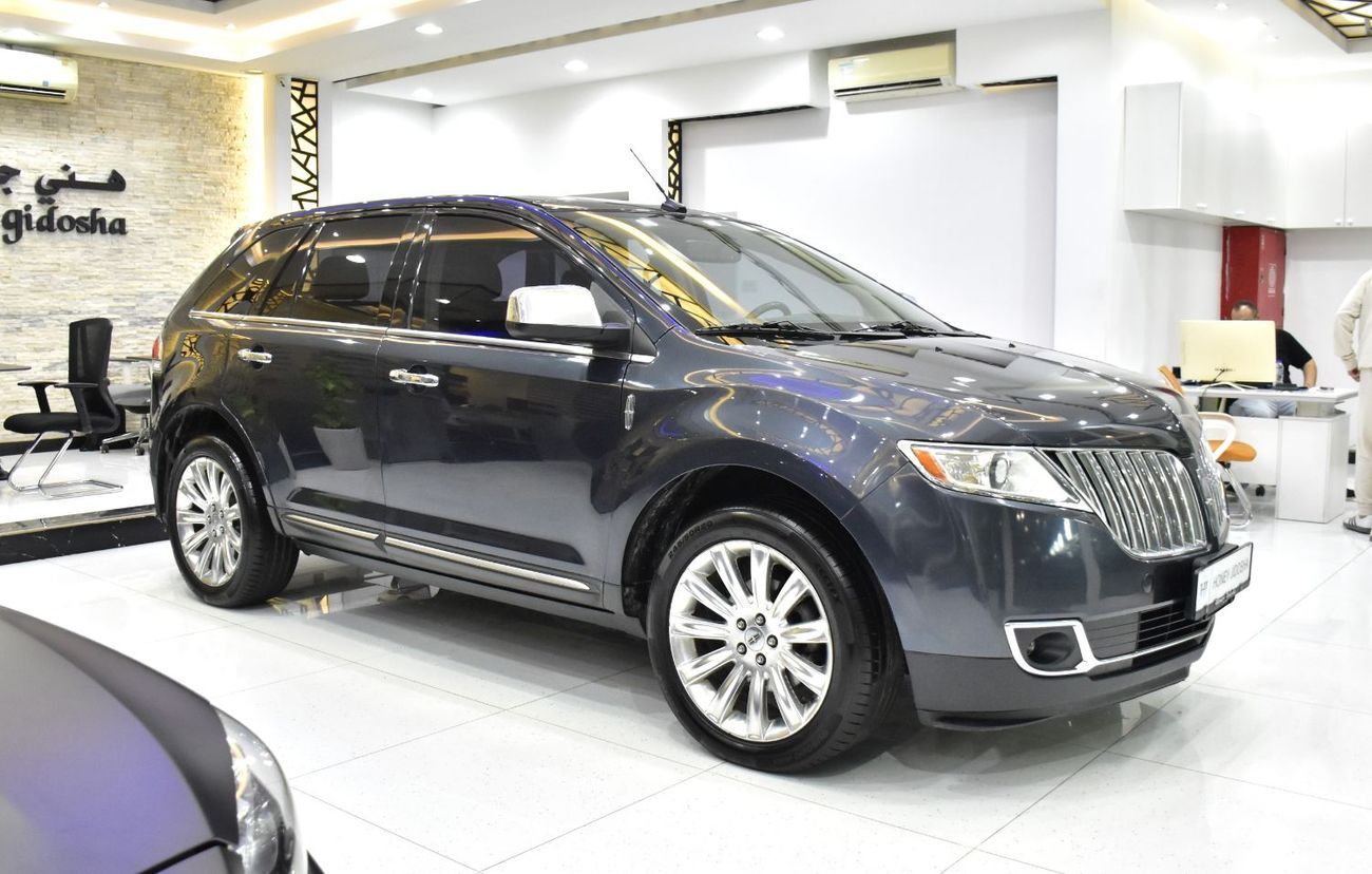 Lincoln MKX EXCELLENT DEAL for our Lincoln MKX AWD ( 2013 Model ) in Grey Color GCC Specs