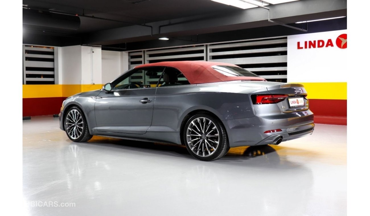 أودي A5 Audi A5 40 TFSI S-Line 2018 Convertible GCC under Warranty with Flexible Down-Payment.