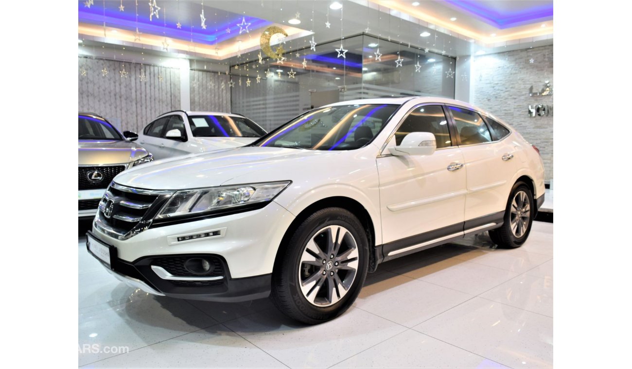 Honda Crosstour EXCELLENT DEAL for our Honda CrossTour 4WD TOURING 2013 Model!! in White Color! GCC Specs