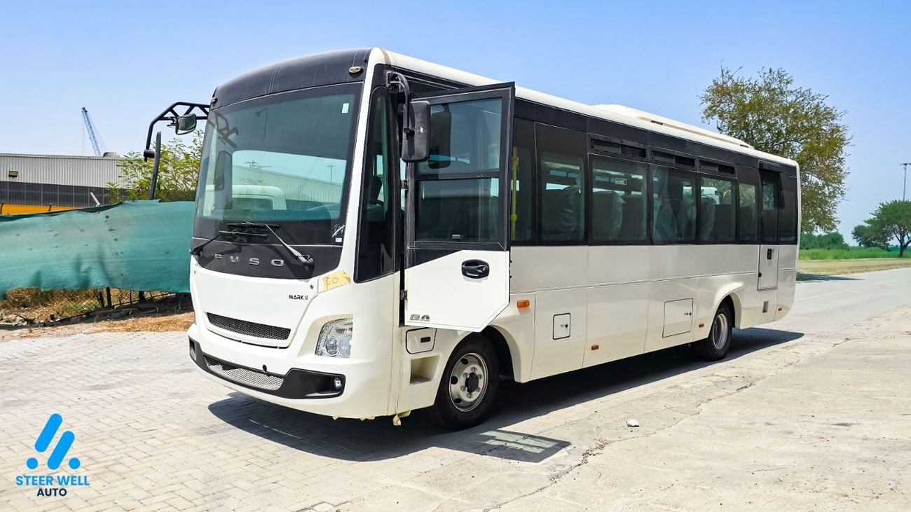 ميتسوبيشي روزا Bus محرك ديزل سعة 4.0 لتر | ناقل حركة يدوي بست سرعات مع نظام ABS | معيار يورو 5 | مواصفات خليجية | حافلة